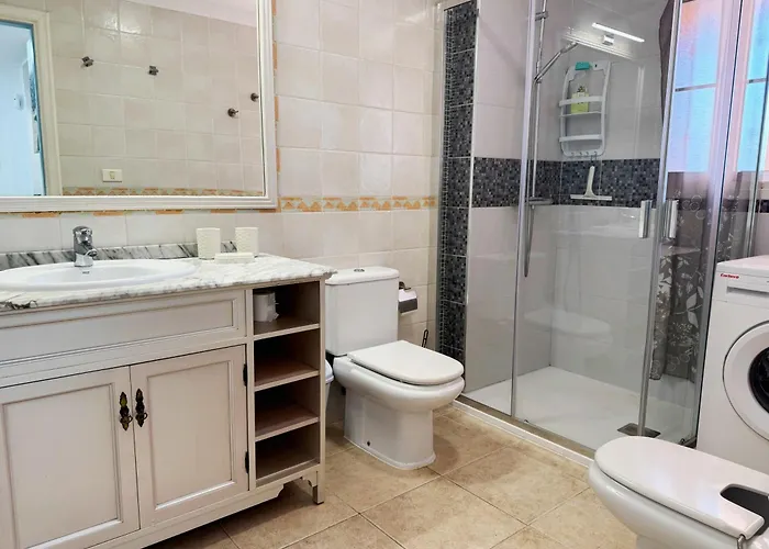 Lägenhet Cristianos - Terrace And Heated Pool Los Cristianos (Tenerife)