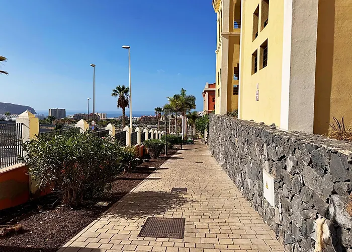 Cristianos - Terrace And Heated Pool Lägenhet *